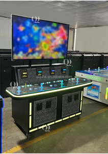 เครื่องเกมตกปลาแนวตั้ง 55 นิ้ว 4 ผู้เล่น ราคาโรงงาน QIQU ตู้เกมอาร์เคดสำหรับบาร์และศูนย์รวมความบันเทิง - Product Image 4