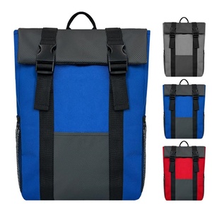 Custom Logo New Fashion Designer Nylon <b>Backpack</b> Waterproof Men College Travel <b>Antitheft</b> Leisure Laptop Flip Polyester Zipper - Product Image 1