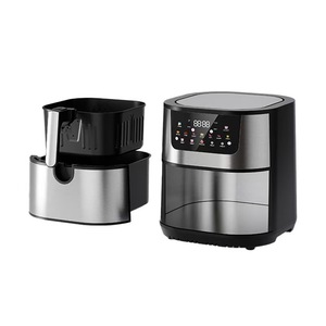 Pantalla táctil de gran capacidad 15L de acero inoxidable inteligente freidora de aire Digital comercial multifuncional horno freidora de aire - Product Image 5