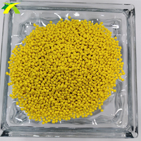 Granulés de masterbatch coloré EVA de qualité moulage, haute brillance, résistants aux UV, ignifuges et aux produits chimiques QE3508