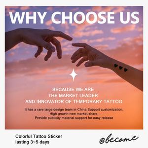 <span class=keywords><strong>Stampa</strong></span> a inchiostro carino realistica 6 mesi temporanea a mano piena Henna Anime adesivi per tatuaggi trasferimento acqua corpo Tato alta visibilità - Product Image 4