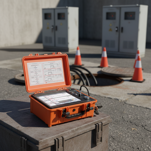 HP-A30 Portable TDR Cable Fault Locator Touch Screen <strong>Testing</strong> <strong>Equipment</strong> 5m-100km Range 0.2m Accuracy CE for for Power - Product Image 1