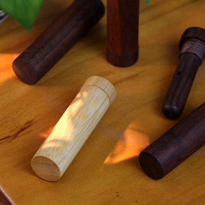 Solid wood essential oil aromatherapy <b>stick</b>, black walnut wood invigorating nasal cannula, aromatherapy bamboo wood <b>diffuser</b>, - Product Image 1