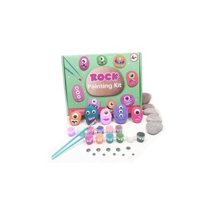 Benutzer definiertes Logo Rock Drawing Set DIY Paint & Drawing Art Kit für Kinder Bastel spielzeug - Product Image 5
