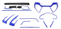 Pour Honda Civic Type-r Auto Accessoire Intérieur Nouvelle Lunette En Fiber De Carbone En Matériau ABS Mat Standard Protégé UV