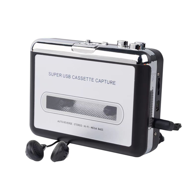 Cassette to MP3 cassette converter USB cassette converter