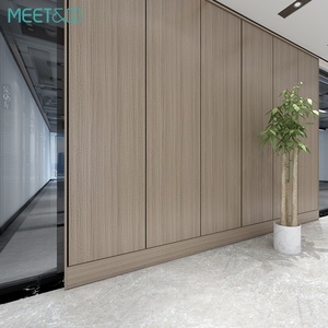 High Quality Single Glazing Steel Sliding Glass <b>Partition</b> <b>Screen</b> Wall Modern Office Wooden Wall Warehouse Schools - Product Image 3