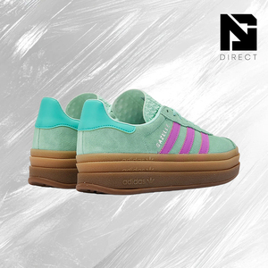 Gazelle Bold J 'เคลียร์ มิ้นท์ แฟลช พิงค์' รองเท้าแฟชั่นผู้ชายอาดิดาสสุดหรูรองเท้าผ้าใบลำลอง - Product Image 4