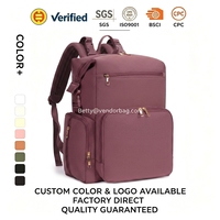 Großer, tragbarer, wasserdichter Neopren-Wickelrucksack im modischen Design für Damen mit Reißverschluss.