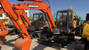 Good Condition Top Quality Used Excavator Doosan DH60-7 Second-<b>hand</b> Digger <b>Mini</b> Machine DH70 Crawler Low Working Hours - Product Image 6