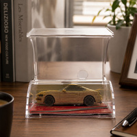 Notes autocollantes pour bloc-notes de voiture 3D | Bloc-notes de sculpture en papier Mustang créatif | Cadeau de papeterie de bureau unique pour le bureau et les collectionneurs