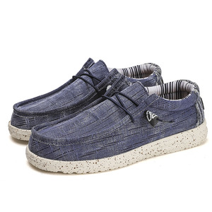 Outdoor Loafers Comfortable Slip-on Walking <strong>Shoes</strong> with EVA Fashion Material for Boating and Leisure Summer and Spring Flax Solid - Product Image 1