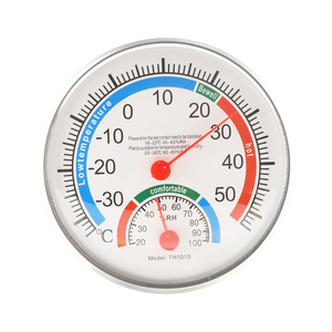 Mini thermomètre à pointeur rond hygromètre-30 ℃-50 ℃ thermomètre 20%-100% hygromètre moniteur d'humidité de <span class=keywords><strong>bureau</strong></span> intérieur - Product Image 6
