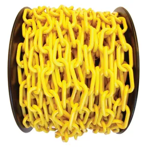 10mm yellow high quality plastic chain link