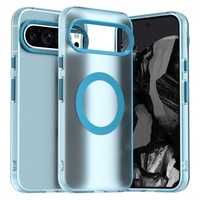 Coque Magnétique Transparente Anti-Chute pour Google Pixel 8A/8 Pro/9 Pro/9A/9 Pro XL avec Protection de Téléphone et Vente au Détail (Ins Retail)
