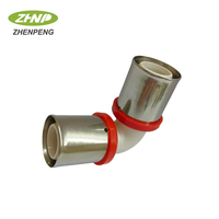 Coude en alliage PPSU de haute qualité 25 mm 25*25, connecteur de tuyau PEX multicouche résistant à la corrosion pour l'installation de plomberie d'eau chaude
