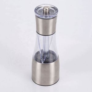 Manual Stainless Steel Salt and <b>Pepper</b> <b>Grinder</b> Set 2 in 1 High Quality Wholesale - Product Image 4
