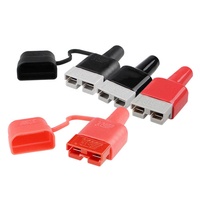 4 buah 50a 600v untuk Anderson Plug 1 2 generasi penutup pelindung konektor daya konektor karet kedap air Pvc casing lengan karet