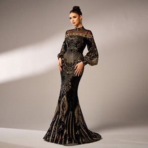 2025 <span class=keywords><strong>vestido</strong></span> de noche largo de cristal de lujo Dubai elegante <span class=keywords><strong>vestido</strong></span> musulmán mujeres <span class=keywords><strong>vestido</strong></span> de <span class=keywords><strong>fiesta</strong></span> de boda - Product Image 1