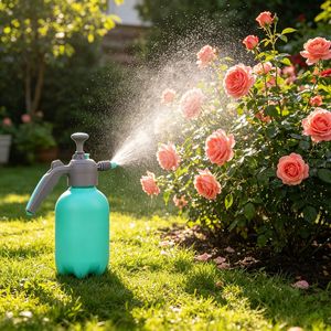 Pulvérisateur manuel 2 litres, bouteille à pression pour l'arrosage du jardin et la lutte antiparasitaire - Product Image 1
