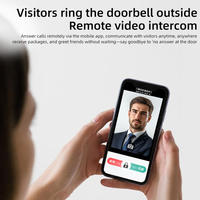 Serrure de porte intelligente avec caméra, vidéo, empreinte digitale, mot de passe numérique, sans clé, pour appartement, maison, chambre, Tuya Ttlock