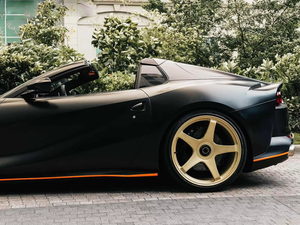 Jantes GPW 2 pièces de luxe forgées or pour supercars, design à rayons en alliage 5x130 pour <span class=keywords><strong>Ferrari</strong></span> 812 GTS, Porsche 992 Turbo S et voitures <span class=keywords><strong>4x4</strong></span> - Product Image 6