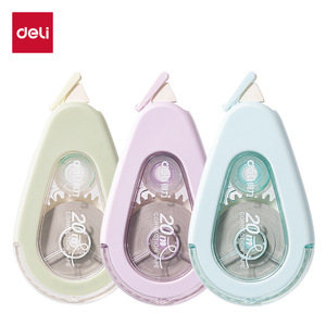 Deli Correction Tape 20m V008 Plastic Case Student Office Use - Product Image 1
