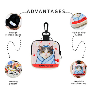 <span class=keywords><strong>Portamonete</strong></span> personalizzato in poliestere quadrato con LOGO - Product Image 5