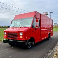Food Truck New Fully Equipped Electric and Driveable Custom Fast Food Truck Kitchens for the Catering Industry