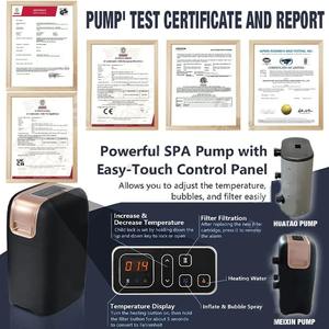 Nouvelle baignoire gonflable individuelle avec chauffage, fabriquée en Chine, portable, avec technologie Drop Stitching, SPA <span class=keywords><strong>Jacuzzi</strong></span> - Product Image 3