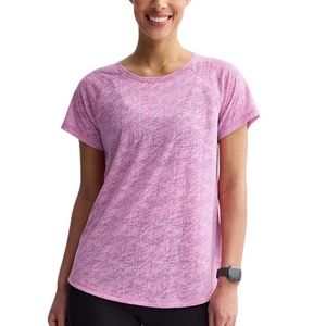 Camisetas de Verano de Alta Calidad para Mujer, Tallas Grandes, Sostenibles, Personalizadas, de Marca, de Lana, con Estampado de Cuadros de Lujo, Moda para Exteriores - Product Image 2
