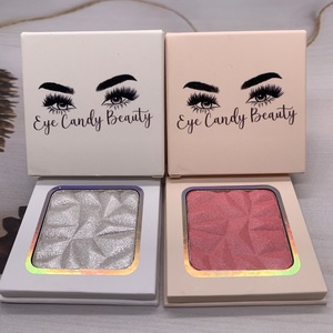 Paleta de Iluminador en Polvo Prensado OEM, 8 Tonos, Iluminador y Bronceador para Rostro y Cuerpo, Maquillaje Personalizado con Efecto Luminoso - Product Image 1