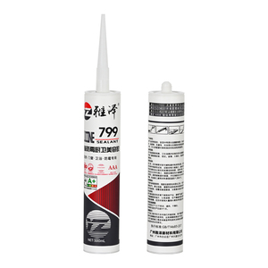Scellant silicone neutre <span class=keywords><strong>Yaze</strong></span> 799 300 ml, anti-fongique, imperméable, scellant polymère MS pour cuisine, salle de bain, fenêtre, porte - Product Image 1