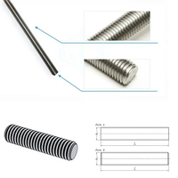Wholesale of New M5 M10 16mm Materials 16mm A2 A4 Internally G.i. Full Thread Rod 3/8