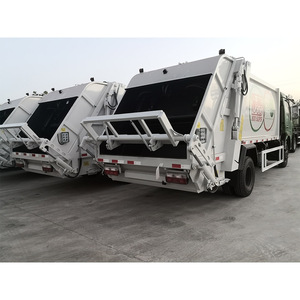 Rác xe tải vệ sinh chất thải xe tải nén Xe tải rác để bán - Product Image 4