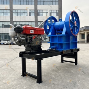 Máy nghiền hàm nhỏ cầm tay để bán dễ vận hành để nghiền đá tại chỗ trong các công trường xây dựng và sửa chữa đường bộ quy mô nhỏ - Product Image 5