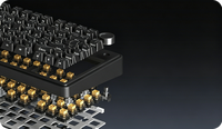 Clavier de jeu AULA F75 HE à effet Hall, interrupteurs magnétiques, déclenchement rapide, sans fil 8K, 75 %, jointé, LED RGB, bouton rotatif, clavier SOCD Snap Tap