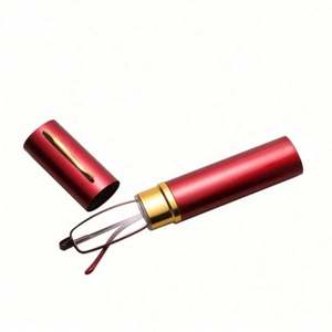 Gafas de Lectura Plegables de Resina con Marco de Acero Inoxidable 2019 en Oferta +1.25 1.75 4.00, Gafas de Presbicia con Estuche de Tubo - Product Image 1