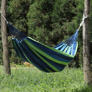 Portable Nylon New Outdoor Camping Hanging Folding Knit <b>Hammock</b>/ <b>Hammock</b> Bed Outdoor - Product Image 6