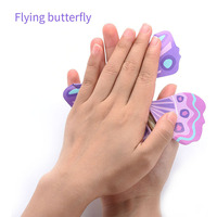 Boîte d'explosion papillon volant magique dans le livre élastique alimenté fée jouet volant liquidation papillon volant boîte surprise