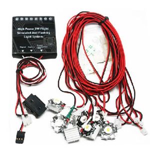 G.T.POWER High Power 3W 1200mA <b>LED</b> <b>Wire</b> 80cm Flight Simulated Flashing <b>Light</b> System Rc Models Parts Show <b>Light</b> Kit Model - Product Image 1