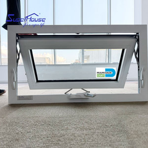Fenêtre à battant en verre de haute qualité avec manivelle, idéale <span class=keywords><strong>pour</strong></span> la <span class=keywords><strong>maison</strong></span> et le bureau, en verre trempé et <span class=keywords><strong>plastique</strong></span>, <span class=keywords><strong>pour</strong></span> salle de bain et cuisine - Product Image 3