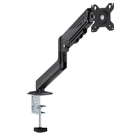 Support de moniteur de bureau réglable de qualité supérieure, vente flash, capacité de charge maximale de 10 kg, compatible avec les écrans d'ordinateur de 13 à 32 pouces