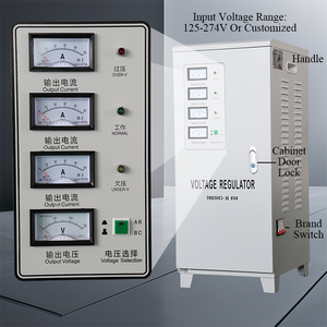 Tre fasi fabbrica diretta ad alta precisione Auto AC stabilizzatori/regolatori di rame SVC - Product Image 3