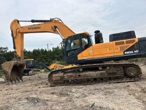 Excavadora usada Hyundai Robex R485LVS de 48 toneladas con motor PLC-Equipo de construcción pesado grande a la venta - Product Image 3