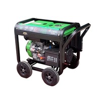 Fabricant 7kW 8 kva 220v énergie libre moteur diesel monocylindre générateur soudure diesel moteur électrique et générateur
