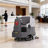 Máquina Fregadora de Pisos Eléctrica CleanHorse X6 para Cines y Teatros, 4800m2/h, Fregadora y Secadora de Pisos Comercial