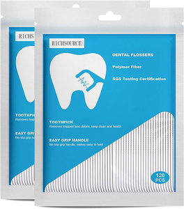 Il filo interdentale portatile di alta qualità raccoglie la menta di sapore fatta della scatola di carbone di bambù in plastica di Nylon PTFE direttamente dal produttore - Product Image 4