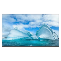 Televisor inteligente LED 4K Ultra HD de 65/75/85/100 pulgadas con sistema Android, compatible con idiomas globales y múltiples puertos de conexión para el hogar.