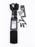 Boîte de rangement automatique pour accoudoir de console centrale avec porte-gobelet réfrigérant pour Land Cruiser 78 FJ78 HZJ78 2024-UP – Modification
